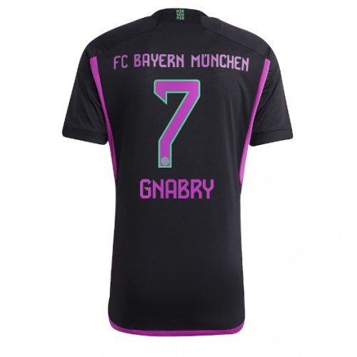 Fotbalové Dres Bayern Munich Serge Gnabry #7 Venkovní 2023-24 Krátký Rukáv